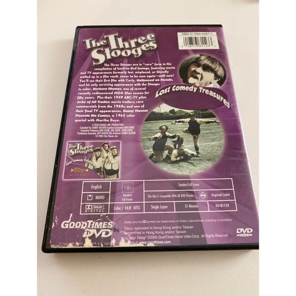 The Three Stooges Lost Comedy Treasures DVD - Picture 2 of 3